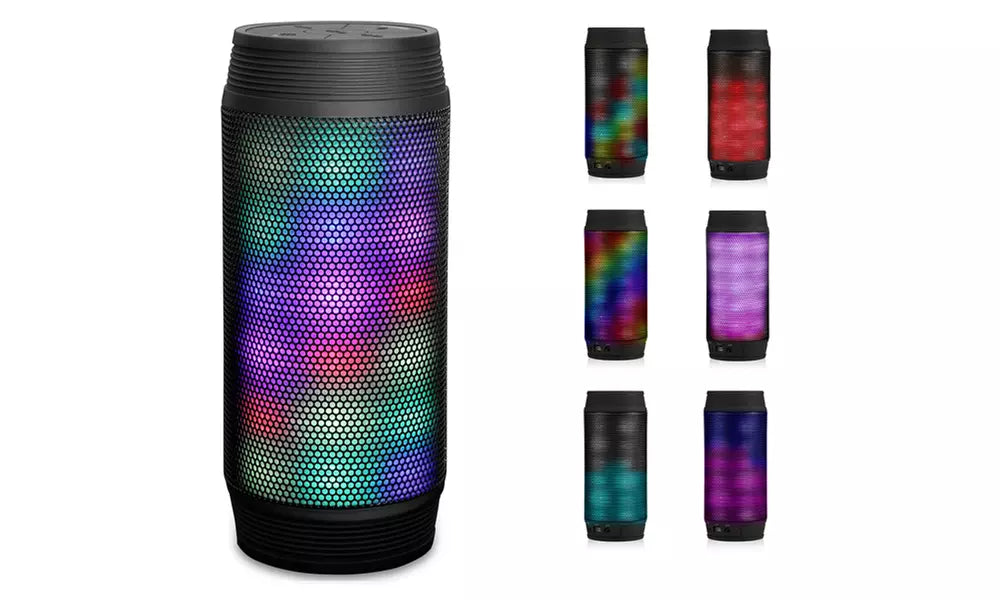 Sound Vision SV-Disco Portable Bluetooth Speaker – Light Show Edition (LED, NFC, Aux In)