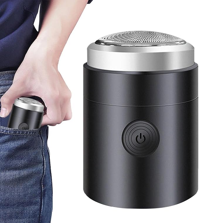 Mini Shaver Portable Electric Shaver – Travel Men’s Shaver (USB Rechargeable)