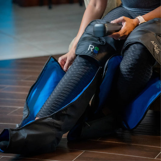 ReAthlete Air-C Pro Leg Compression Massager – Full-Leg Air-Compression Recovery System